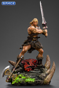 1/10 Scale He-Man Unleashed Deluxe Art Scale Statue (Masters of the Universe)