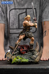 1/10 Scale He-Man Unleashed Deluxe Art Scale Statue (Masters of the Universe)