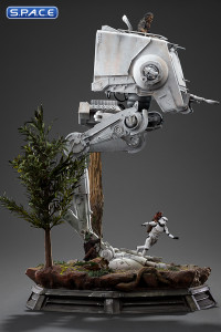 1/20 Scale AT-ST & Chewbacca Demi Art Scale Statue (Star Wars)