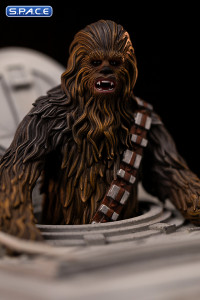 1/20 Scale AT-ST & Chewbacca Demi Art Scale Statue (Star Wars)