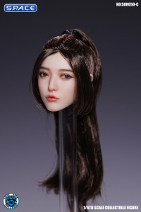 1/6 Scale Himari Head Sculpt (brown hair)