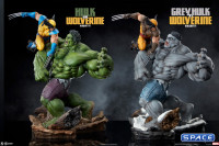 Grey Hulk vs. Wolverine Maquette (Marvel)