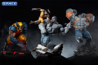 Grey Hulk vs. Wolverine Maquette (Marvel)