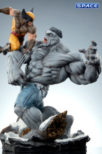 Grey Hulk vs. Wolverine Maquette (Marvel)