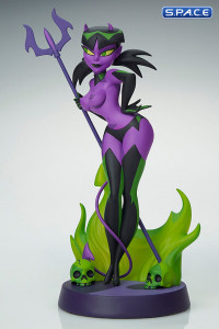 Devil Girl Original Artist Series Statue - purple & green Version