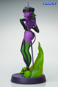 Devil Girl Original Artist Series Statue - purple & green Version