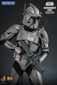 1/6 Scale Commander Cody Movie Masterpiece MMS734 - Chrome Version (Star Wars)