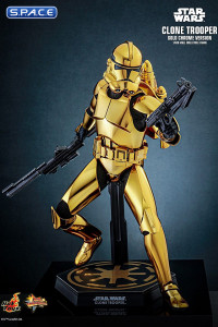 1/6 Scale Clone Trooper Movie Masterpiece MMS735 - Gold Chrome Version (Star Wars)