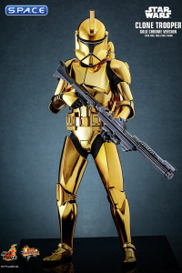 1/6 Scale Clone Trooper Movie Masterpiece MMS735 - Gold Chrome Version (Star Wars)