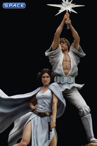 1/10 Scale Luke & Leia Movie Poster Deluxe Art Scale Statue (Star Wars)