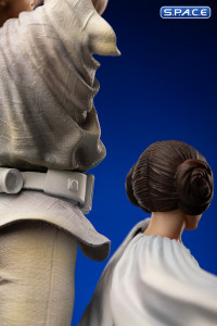 1/10 Scale Luke & Leia Movie Poster Deluxe Art Scale Statue (Star Wars)