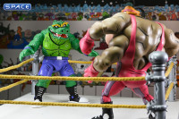 Stump Wrestling Leatherhead (Teenage Mutant Ninja Turtles)