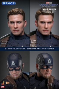 1/6 Scale Captain America Stealth S.T.R.I.K.E. Suit 2.0 Movie Masterpiece MMS242 (Captain America: The Winter Soldier)