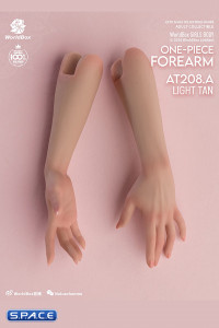 1/6 Scale one-piece female Forearm AT208A - light tan Version