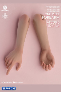 1/6 Scale one-piece female Forearm AT208B - light tan Version