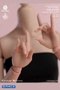 1/6 Scale Hand Set AT209B - light Tan Version