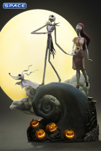 1/10 Scale Jack Skellington & Sally Deluxe Art Scale Statue (Nightmare before Christmas)