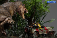 1/20 Scale T-Rex Chase Demi Art Scale Statue (Jurassic Park)