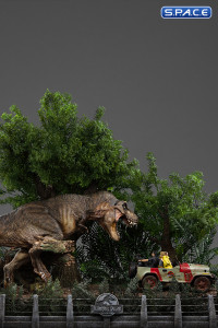 1/20 Scale T-Rex Chase Demi Art Scale Statue (Jurassic Park)