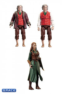 2er Satz: Tauriel & Bilbo Baggins LOTR Select Wave 9 (The Hobbit)