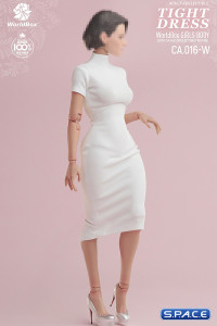 1/6 Scale tight Dress (white)