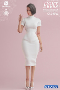 1/6 Scale tight Dress (white)