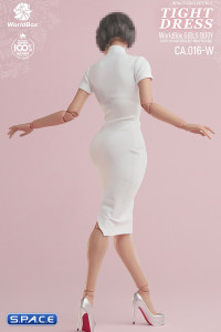 1/6 Scale tight Dress (white)