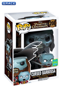 Cursed Barbossa Pop! #208 Vinyl Figure SDCC 2016 Exclusive (Pirates of the Caribbean)