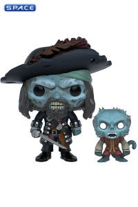 Cursed Barbossa Pop! #208 Vinyl Figure SDCC 2016 Exclusive (Pirates of the Caribbean)