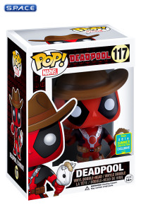 Cowboy Deadpool Pop! #117 Vinyl Figure SDCC 2016 Exclusive (Marvel)