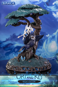 Ori & Ku Statue - Night Variation (Ori and the Will of the Wisps)