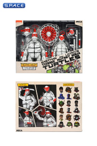 The First Sketch Turtles - black & white Version (Teenage Mutant Ninja Turtles)