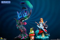 Lady Cheshire Cat Deluxe Statue (Fairytale Fantasies Collection)