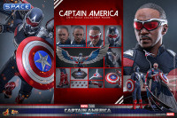 1/6 Scale Captain America Movie Masterpiece MMS779 (Captain America: Brave New World)