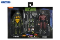 Rooftop Battle Leonardo vs. Shredder 2-Pack (Teenage Mutant Ninja Turtles)