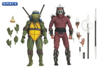 Rooftop Battle Leonardo vs. Shredder 2-Pack (Teenage Mutant Ninja Turtles)