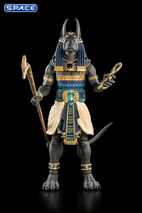 Anubis Gods of Ancient Egypt - black & blue (Figura Obscura)