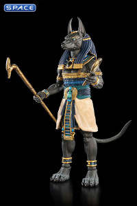 Anubis Gods of Ancient Egypt - black & blue (Figura Obscura)