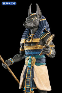 Anubis Gods of Ancient Egypt - black & blue (Figura Obscura)