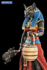 Bastet Gods of Ancient Egypt - black & red (Figura Obscura)