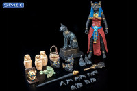 Bastet Gods of Ancient Egypt - black & red (Figura Obscura)