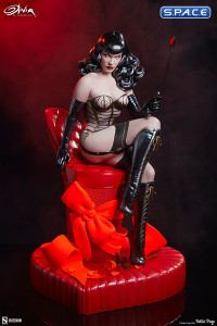 Bettie Page Love Hurts Statue