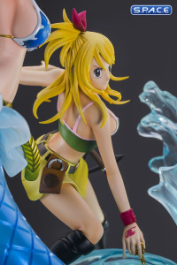 Lucy Heartfilia and Aquarius HQF (Fairy Tail)