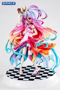 1/7 Scale Shiro PVC Statue - Dress Version (No Game No Life)