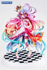 1/7 Scale Shiro PVC Statue - Dress Version (No Game No Life)