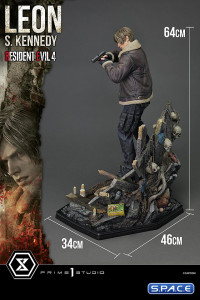 1/4 Scale Leon S. Kennedy Ultimate Premium Masterline Statue - Bonus Version (Resident Evil 4)