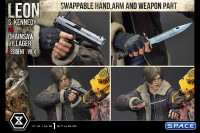 1/4 Scale Leon S. Kennedy vs. Chainsaw Villager Ultimate Premium Masterline Statue - Bonus Version (Resident Evil 4)