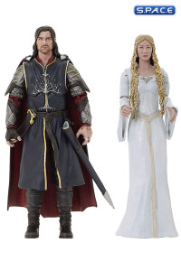 2er Satz: King Aragorn & Galadriel LOTR Select Wave 10 (Lord of the Rings)