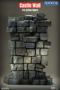 1/6 Scale Castle Wall Diorama