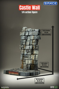 1/6 Scale Castle Wall Diorama